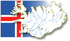 Map of Iceland